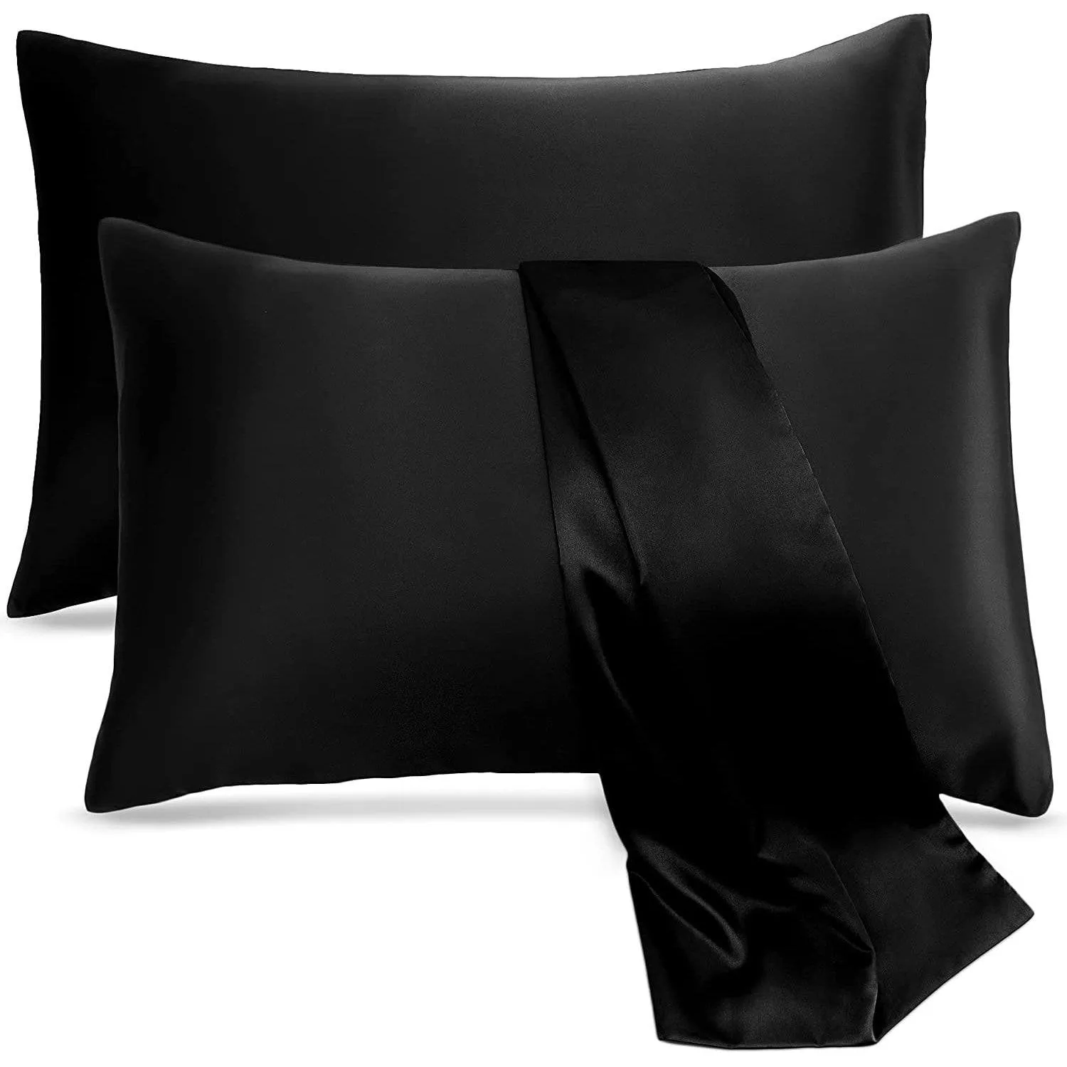 2-Pack: Soft Cooling Satin Pillowcases