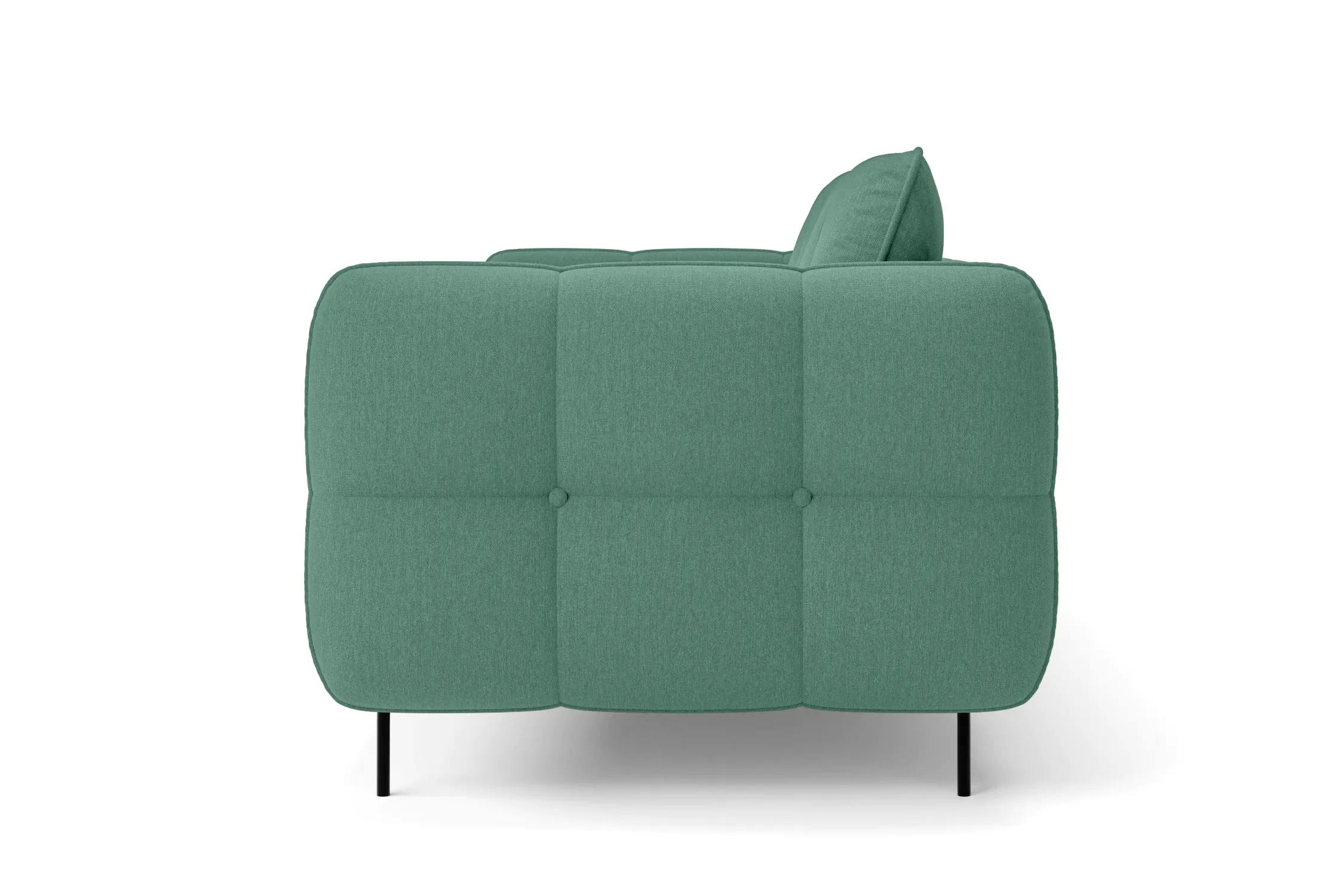 Anzio 2 Seater Sofa Mint Green Linen Fabric