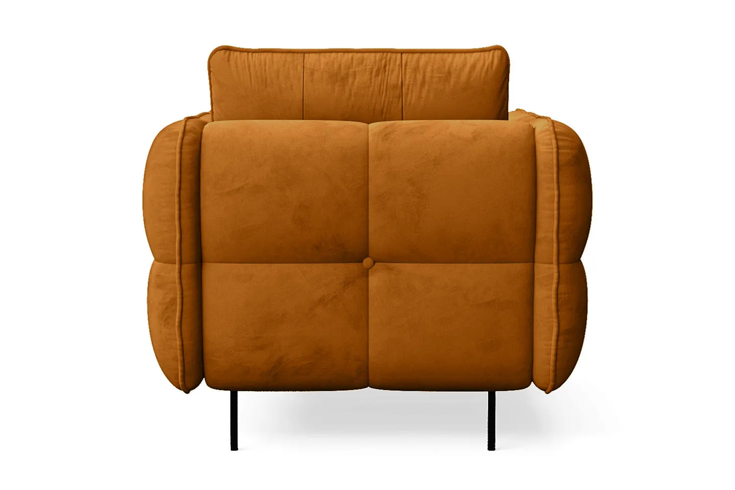 Anzio Armchair Gold Velvet