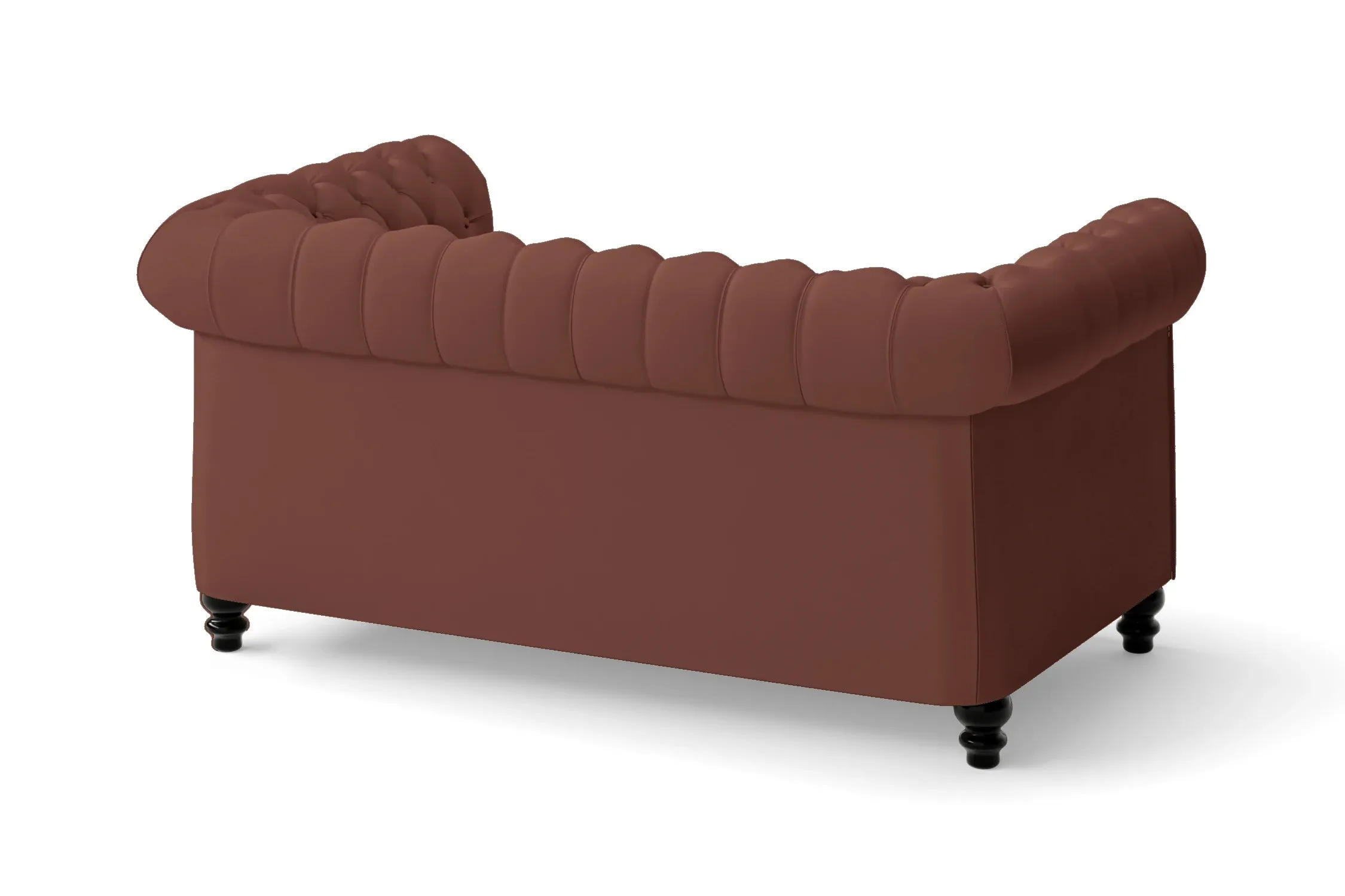 Aversa 2 Seater Sofa Mauve Leather