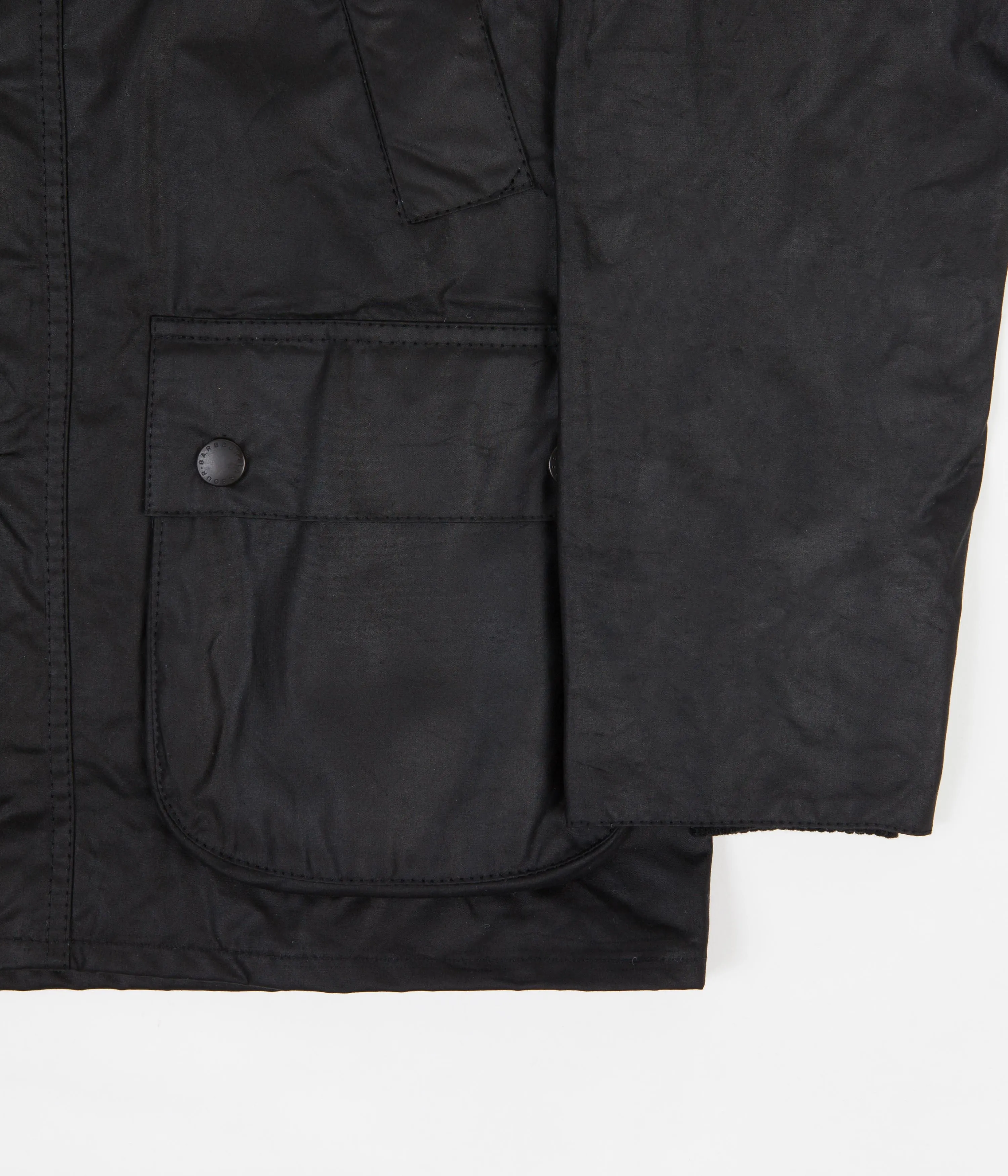 Barbour White Label Slim Bedale Jacket - Black