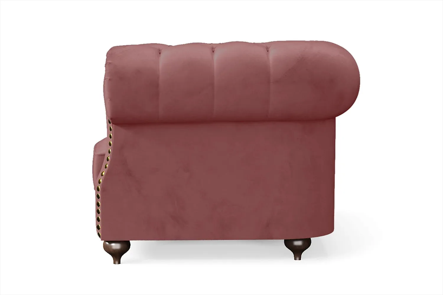 Bitonto Armchair Pink Velvet