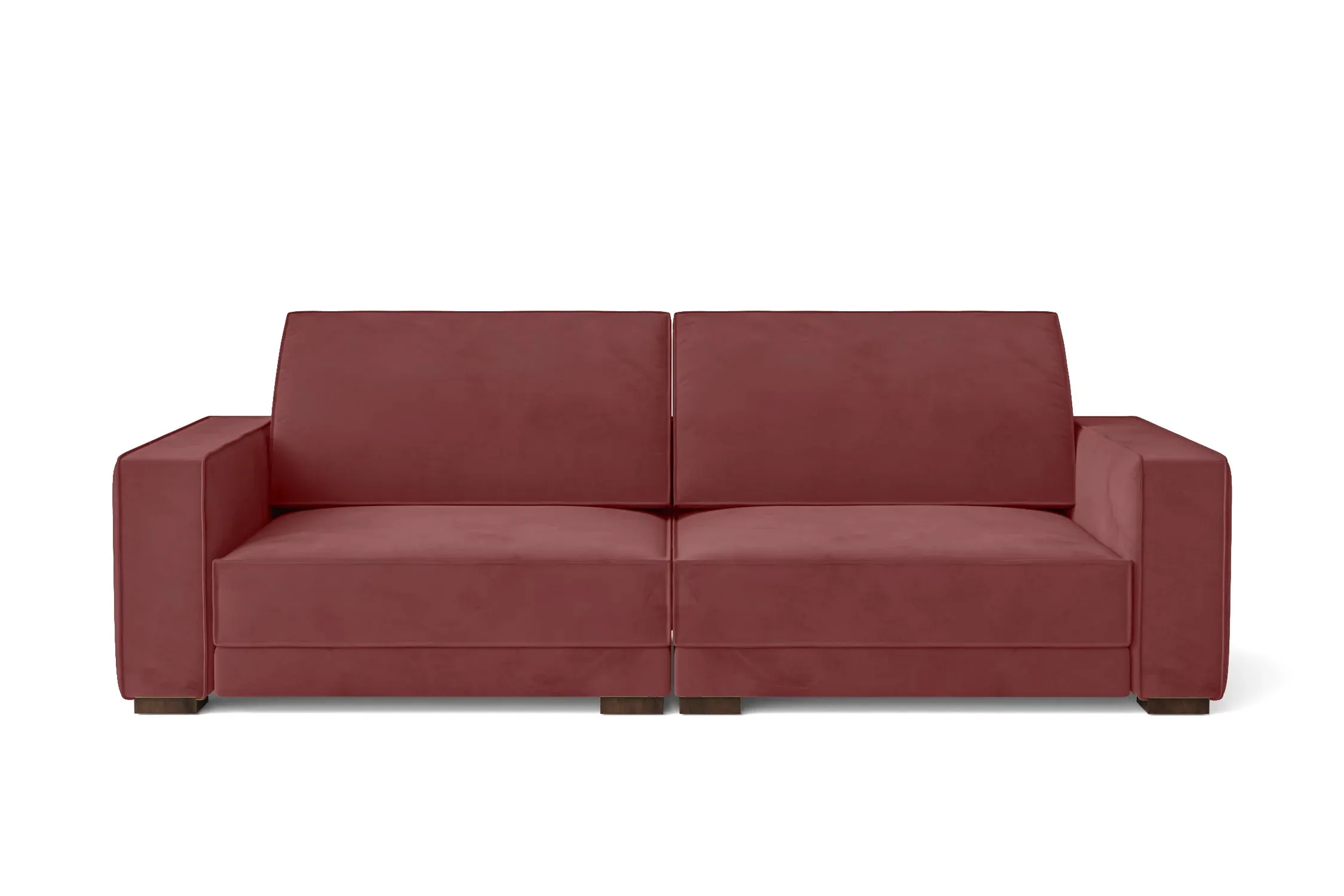 Bolzano 3 Seater Sofa Pink Velvet