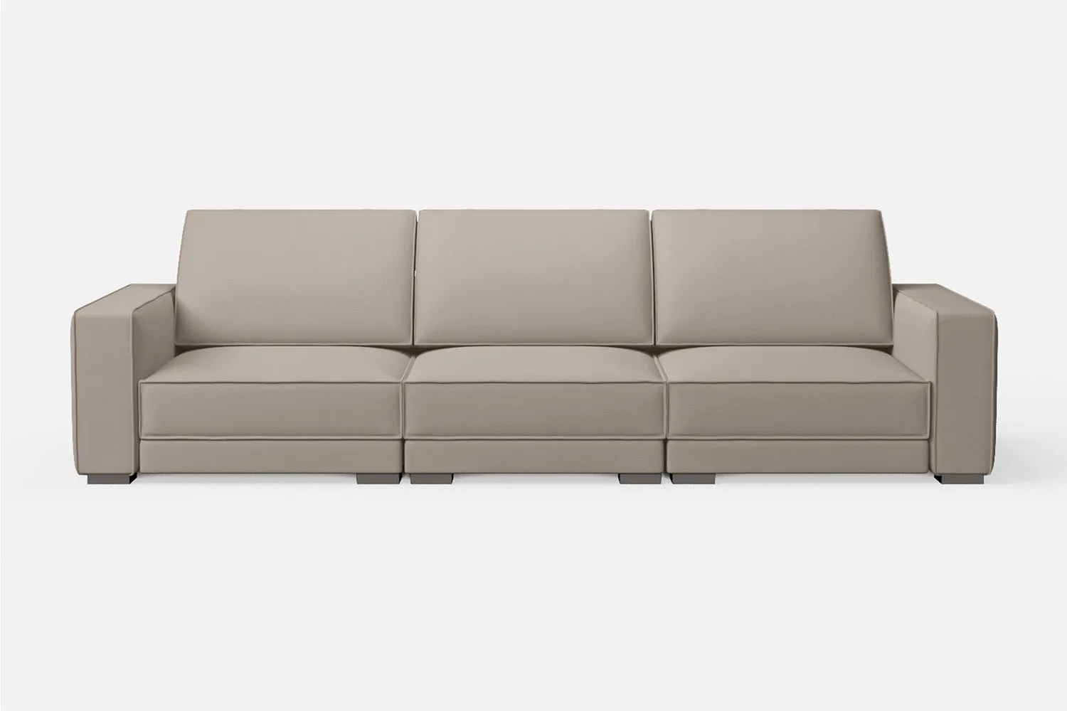 Bolzano 4 Seater Sofa Sand Leather