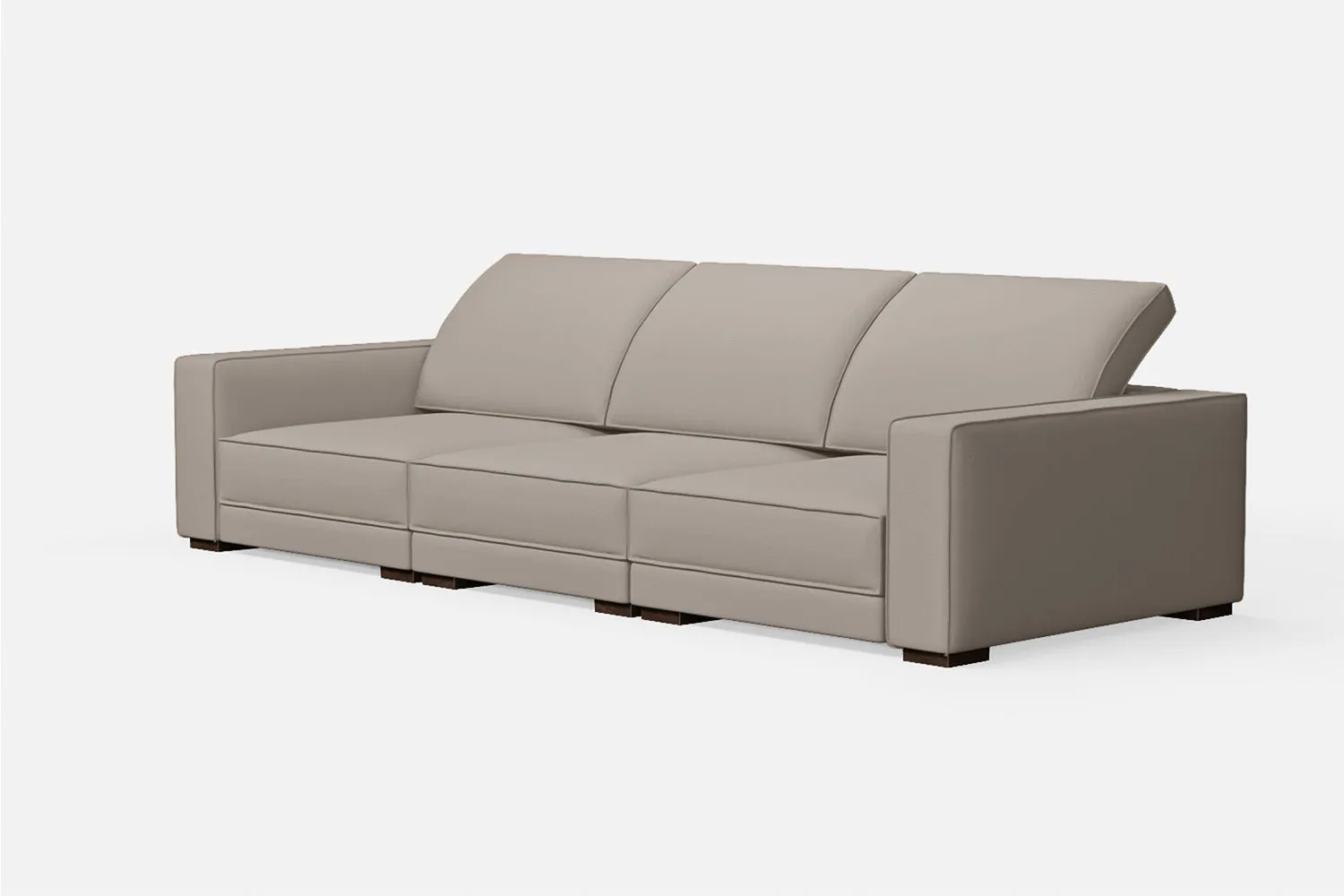 Bolzano 4 Seater Sofa Sand Leather