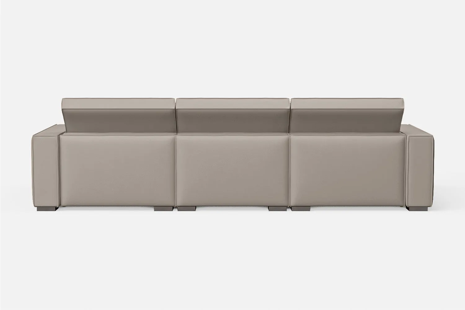 Bolzano 4 Seater Sofa Sand Leather