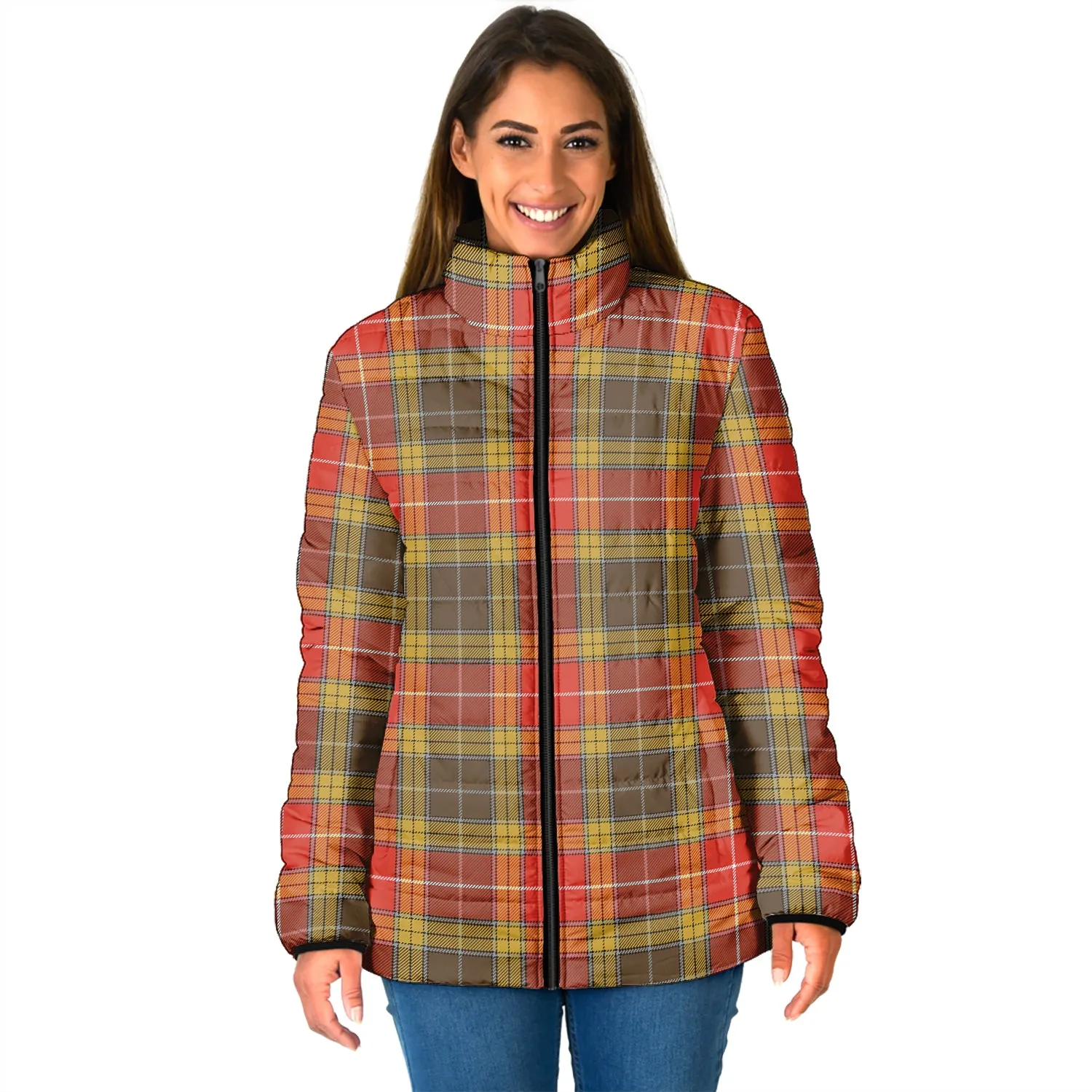 Buchanan Old Set Weathered Tartan Padded Jacket