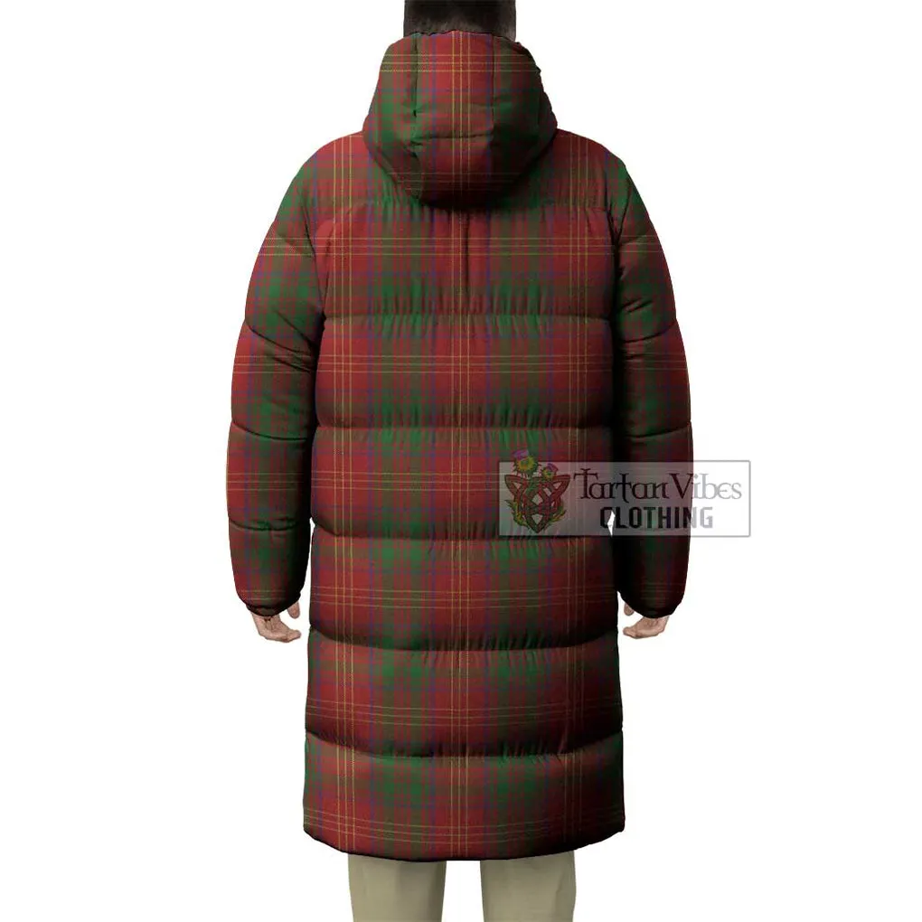 Burns Tartan Long Down Jacket