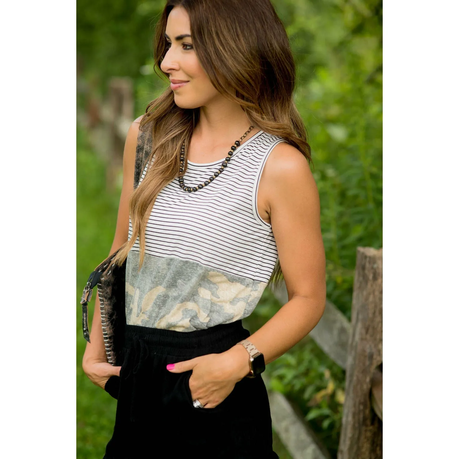 Camo Blocked Tank