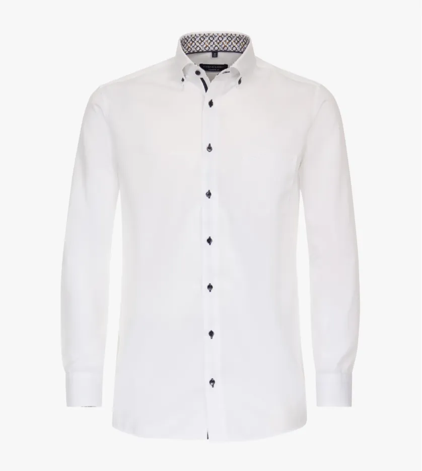 Casa Moda Button Down Comfort Fit Shirt