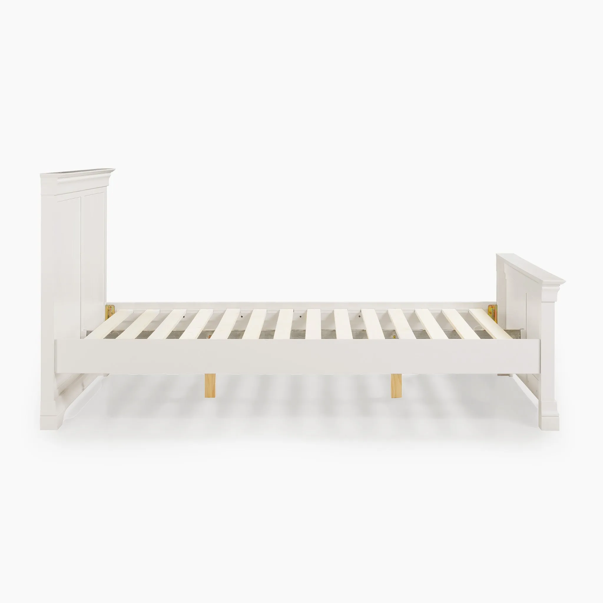 Chalbury 5ft High-End Kingsize Bed Frame in Warm White