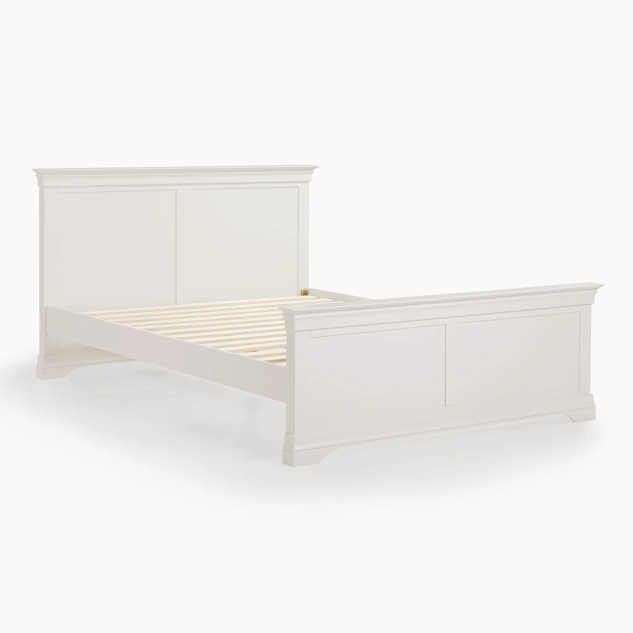 Chalbury 5ft High-End Kingsize Bed Frame in Warm White