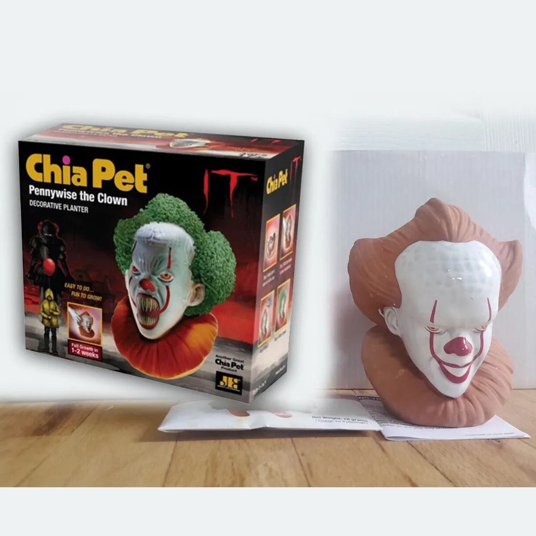 Chia Pet Planter - It- Pennywise the Clown - Scream