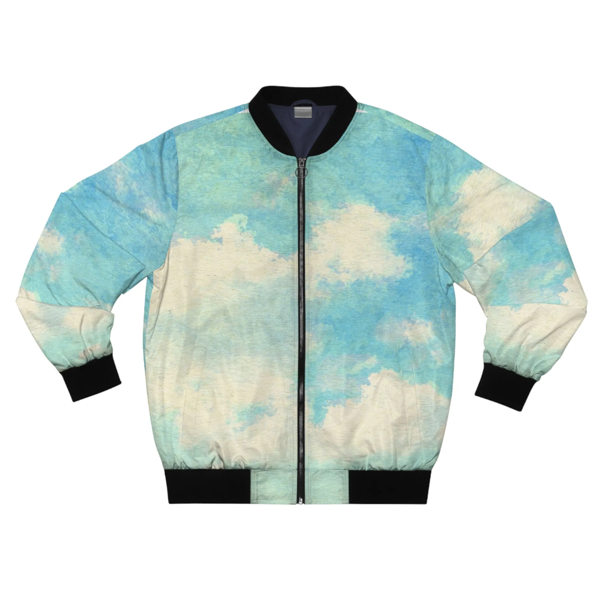 Cloud aesthetic Bomber Jacket