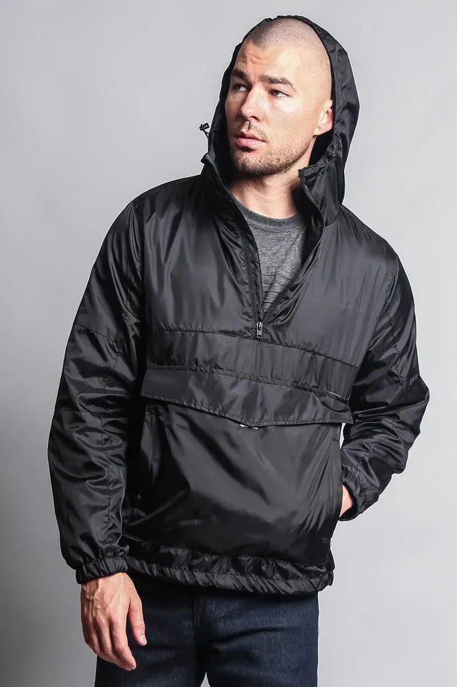 Contrasting Wind Breaker Hoodie