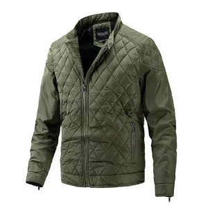 Cool Warm Diamond Pattern Jacket