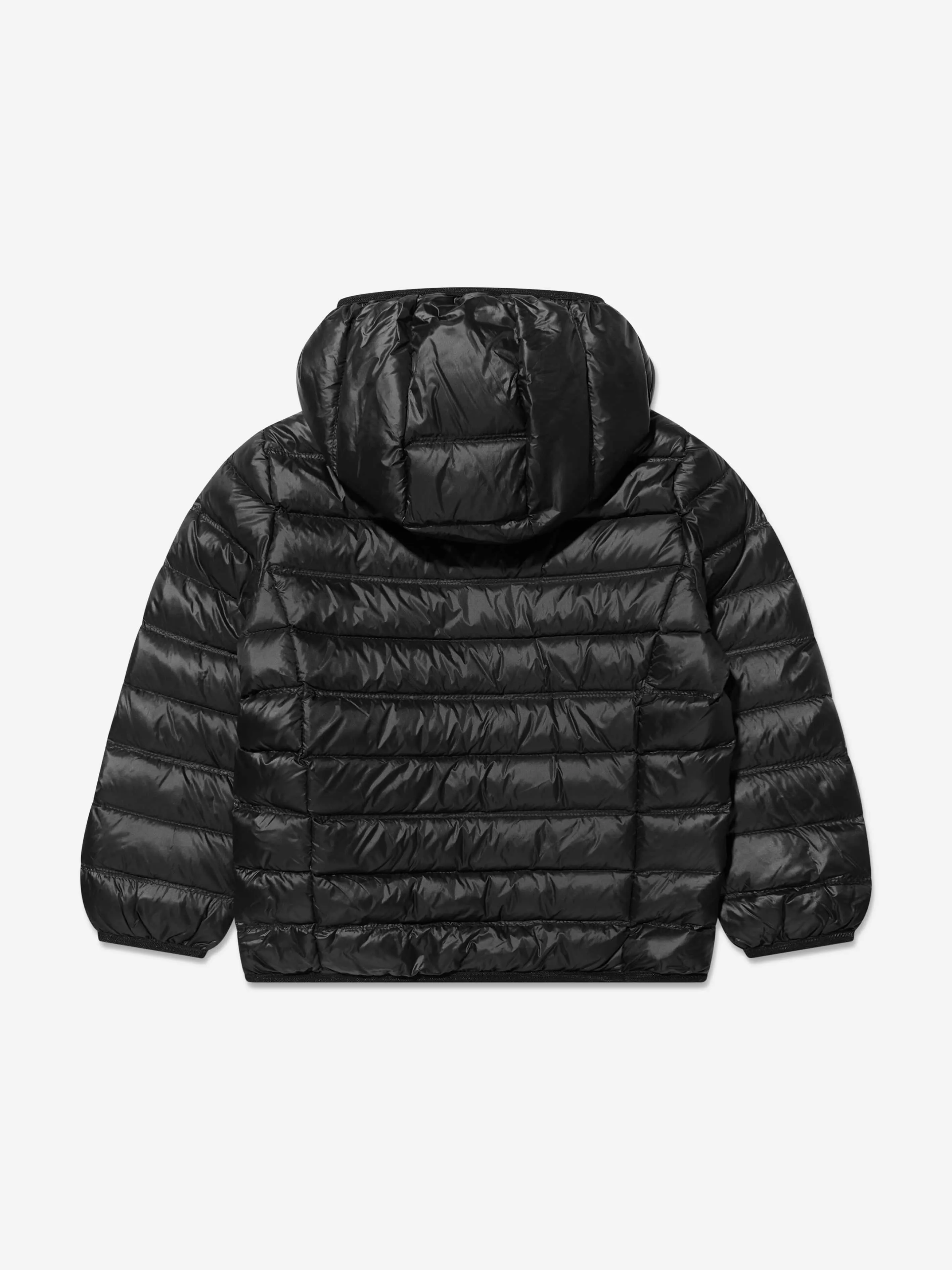 EA7 Emporio Armani Boys Down Padded Lightweight Jacket in Black