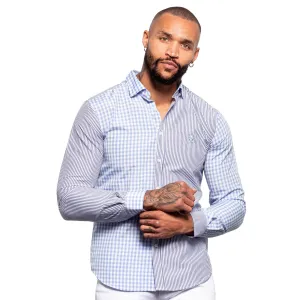 FROG Duality Button Down Shirt - Blue/Grey