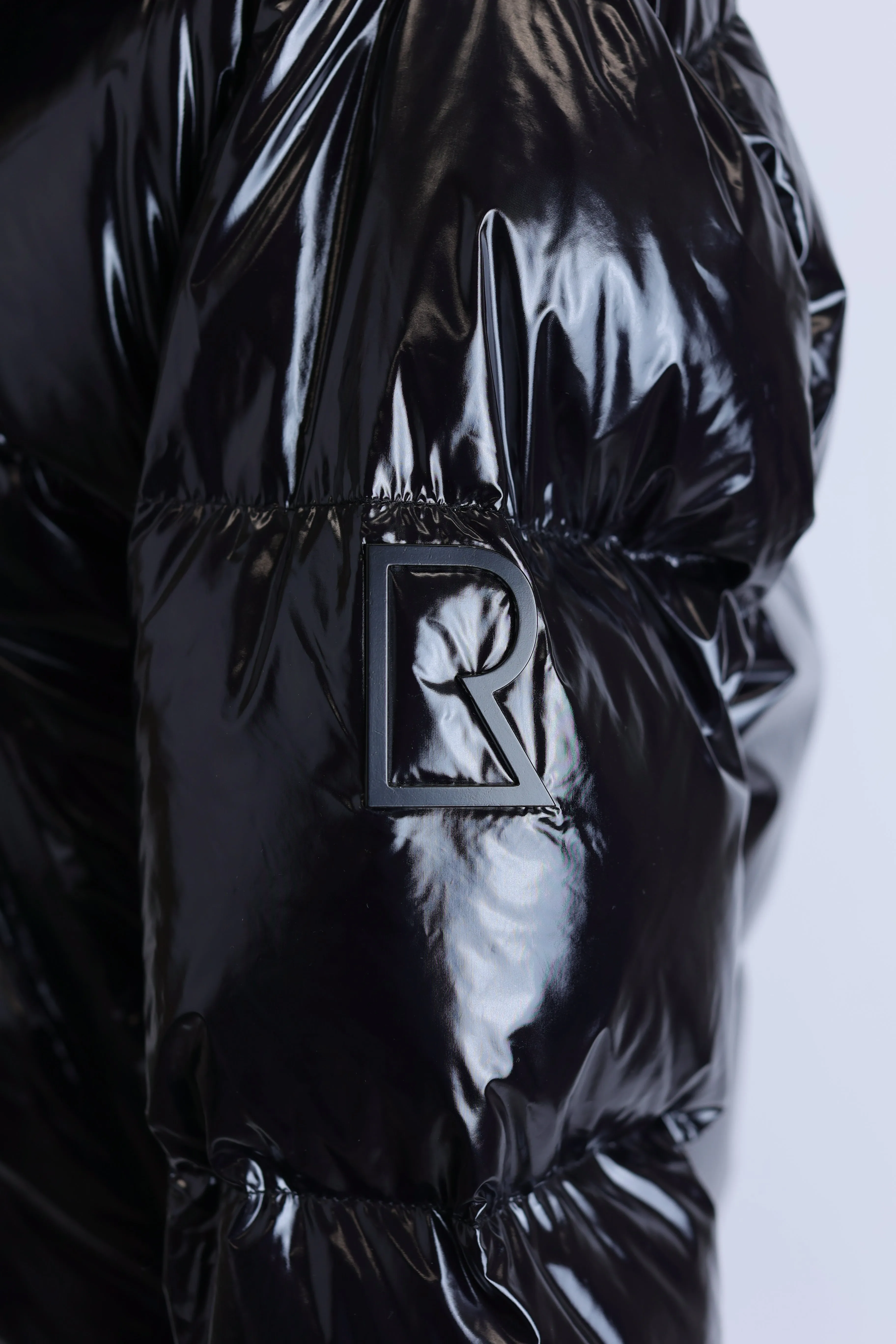 Karina Shiny Down Bomber Jacket