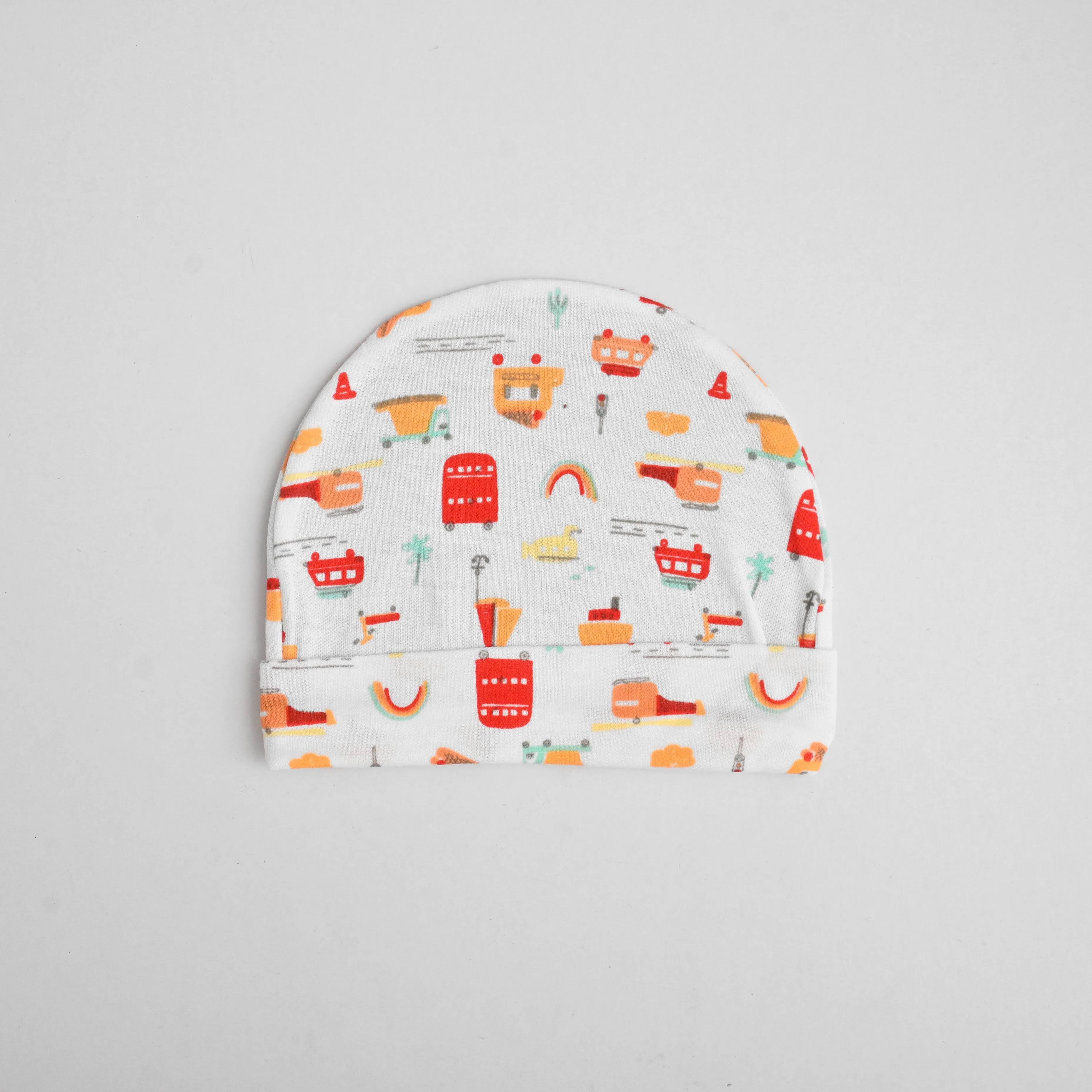 Kid's Printed Classic New Born Cap