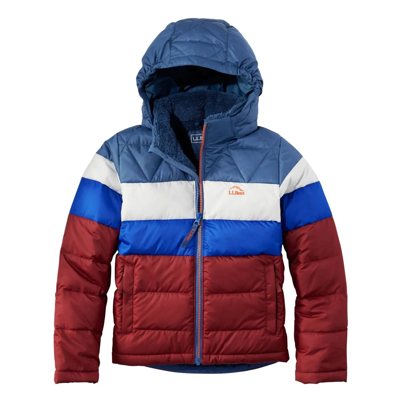 K's Down Jacket, Colorblock