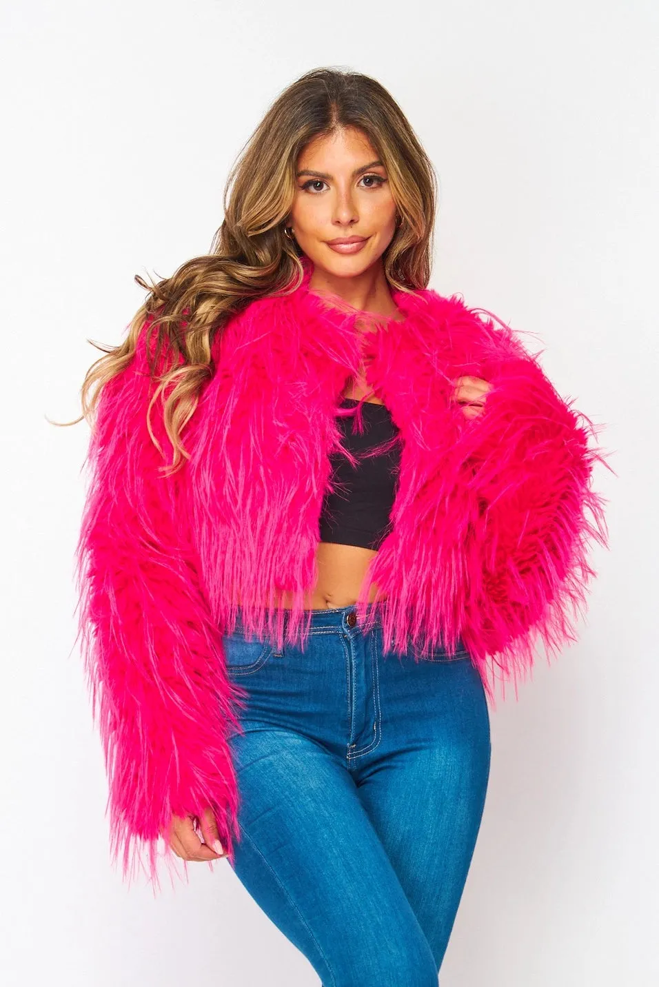 Lana Soft Faux Fur Jacket