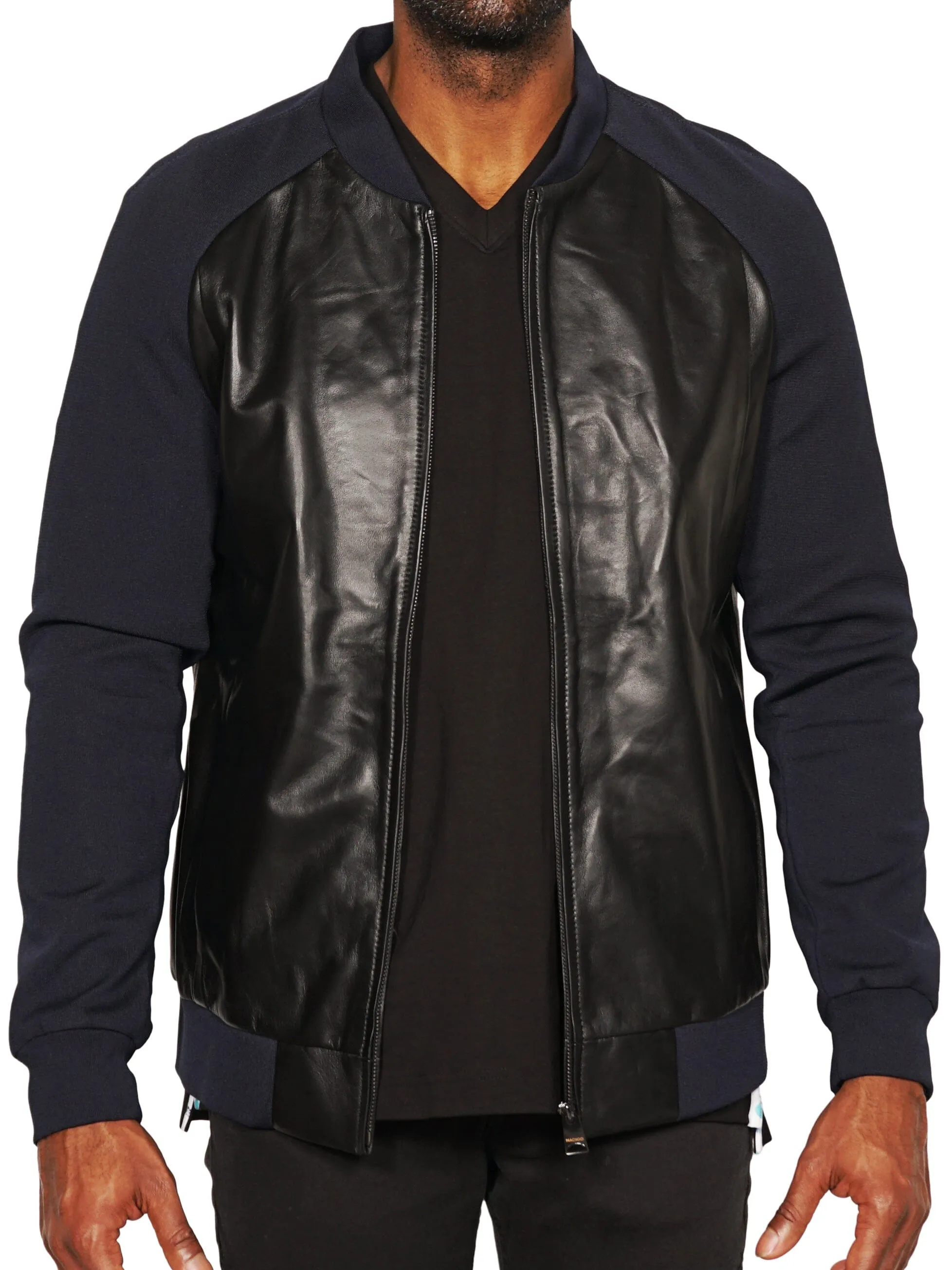 Leather ComboSleeve Black