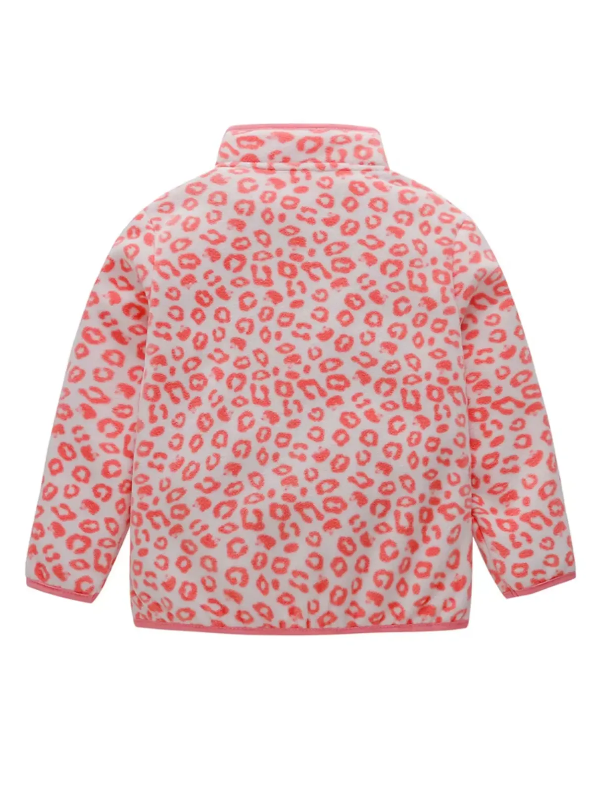 Leopard Print Cute & Warm Fleece Jacket