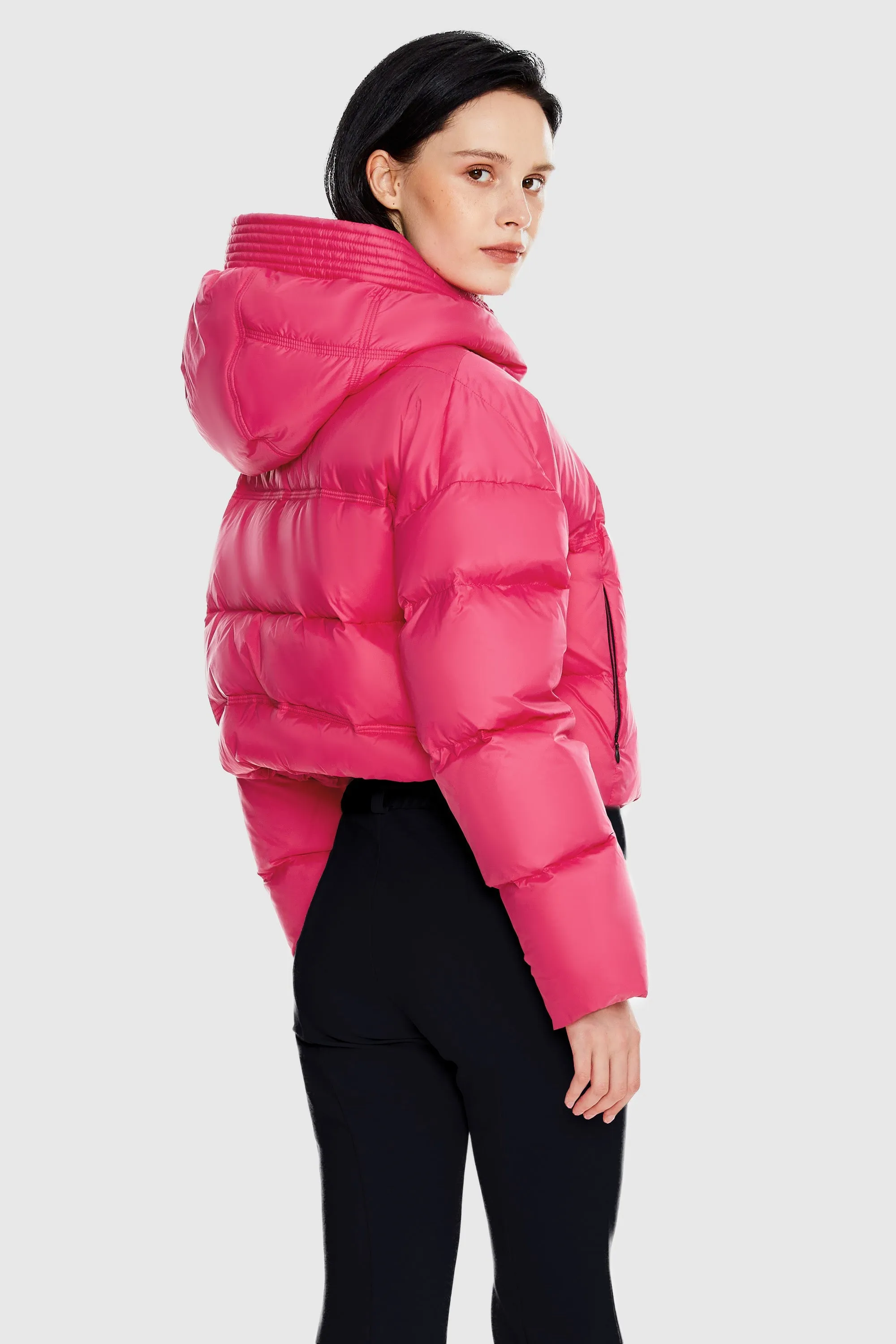 Lightweight Cropped Puffer Jacket