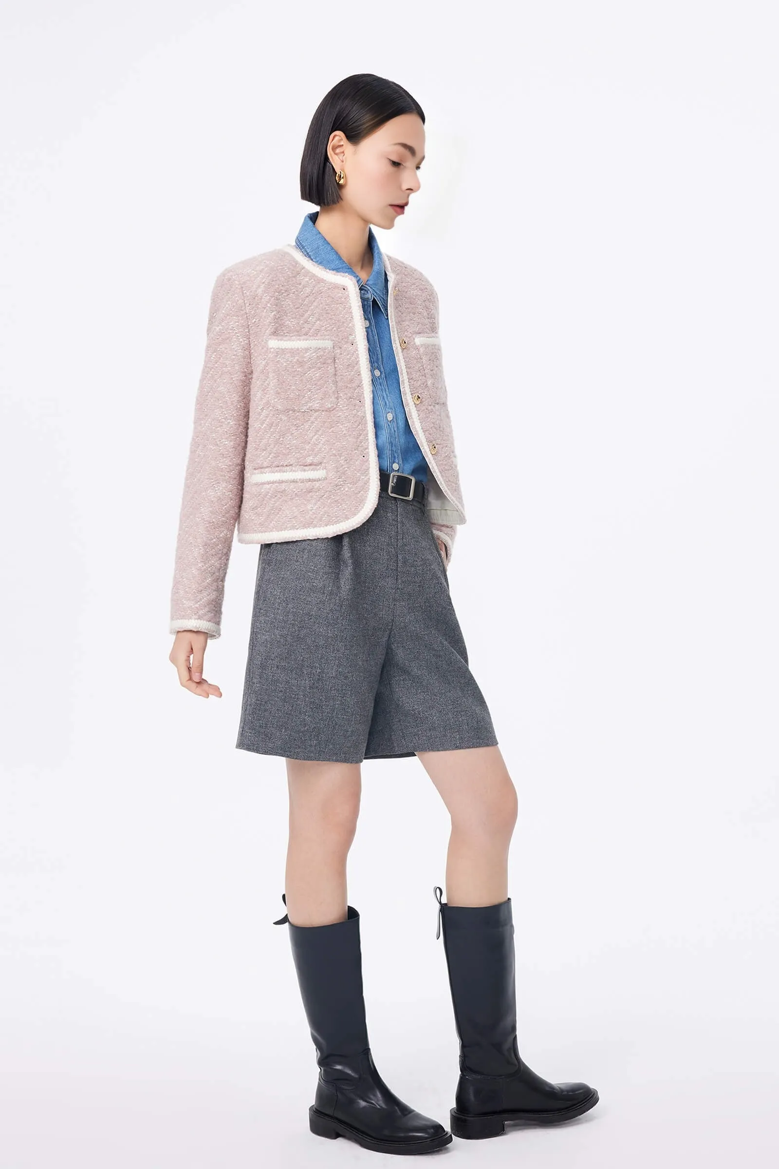 LILY Wool Stylish Elegant Jacket