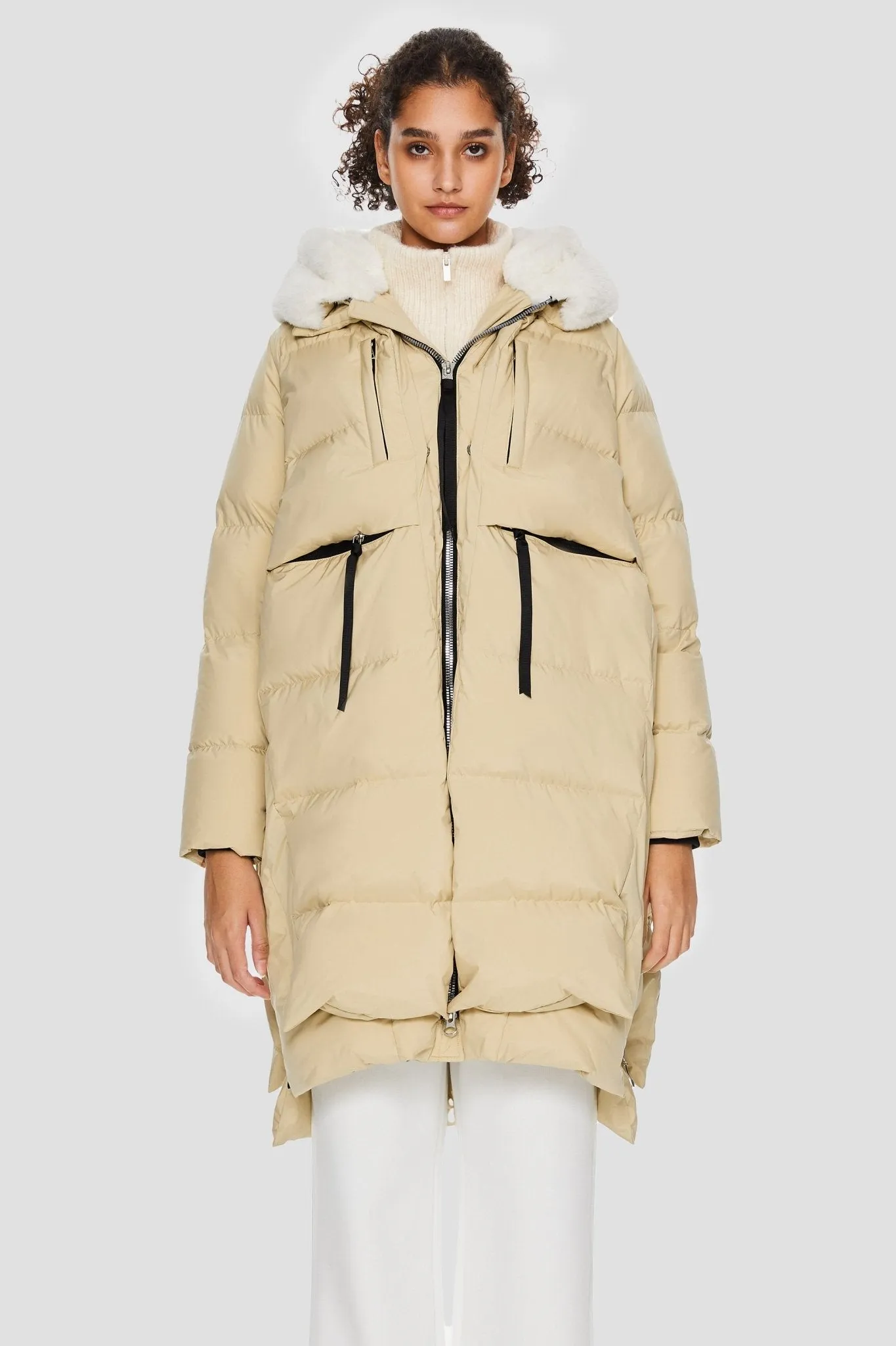 Long Winter Puffer Jacket