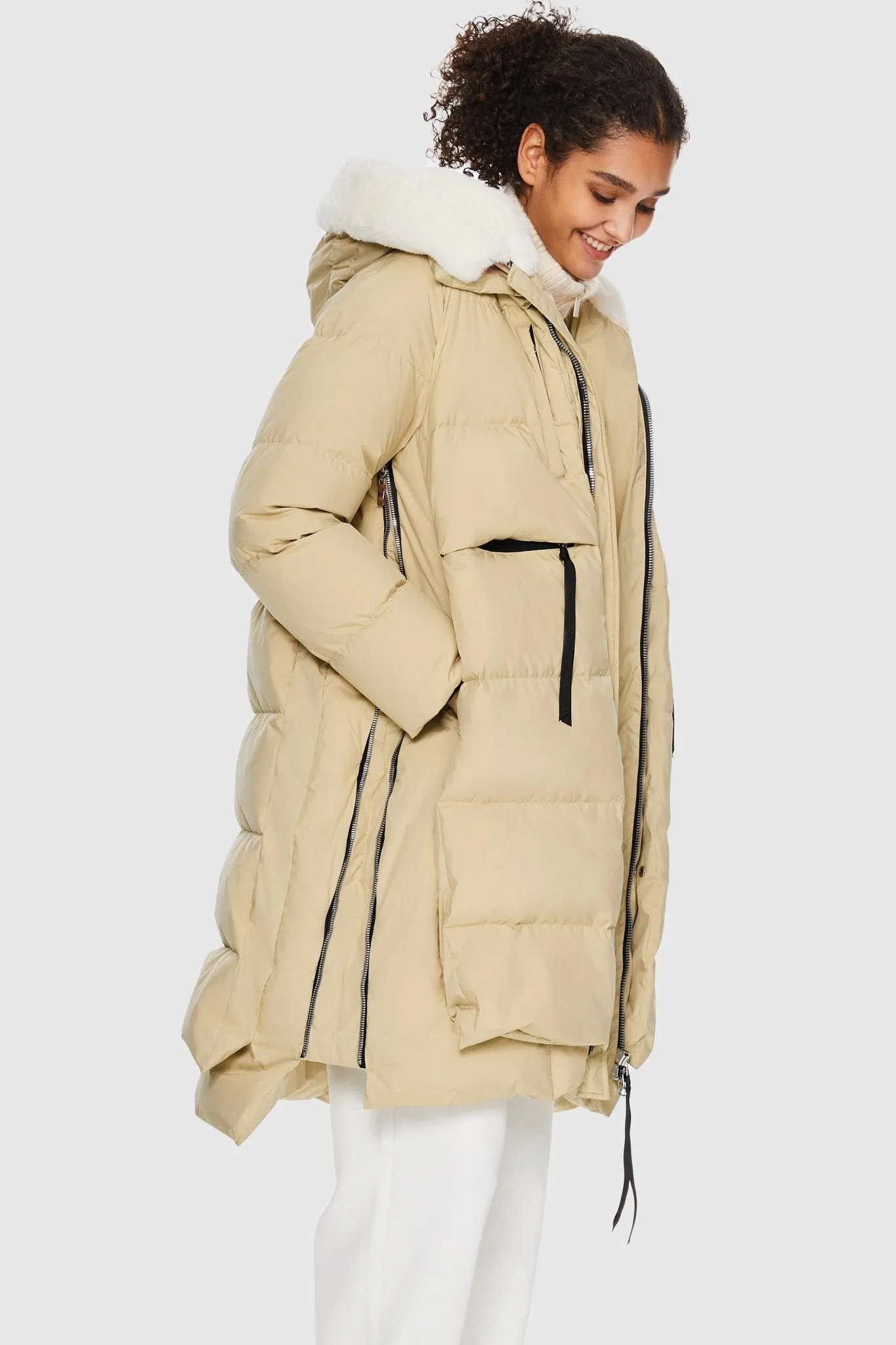 Long Winter Puffer Jacket