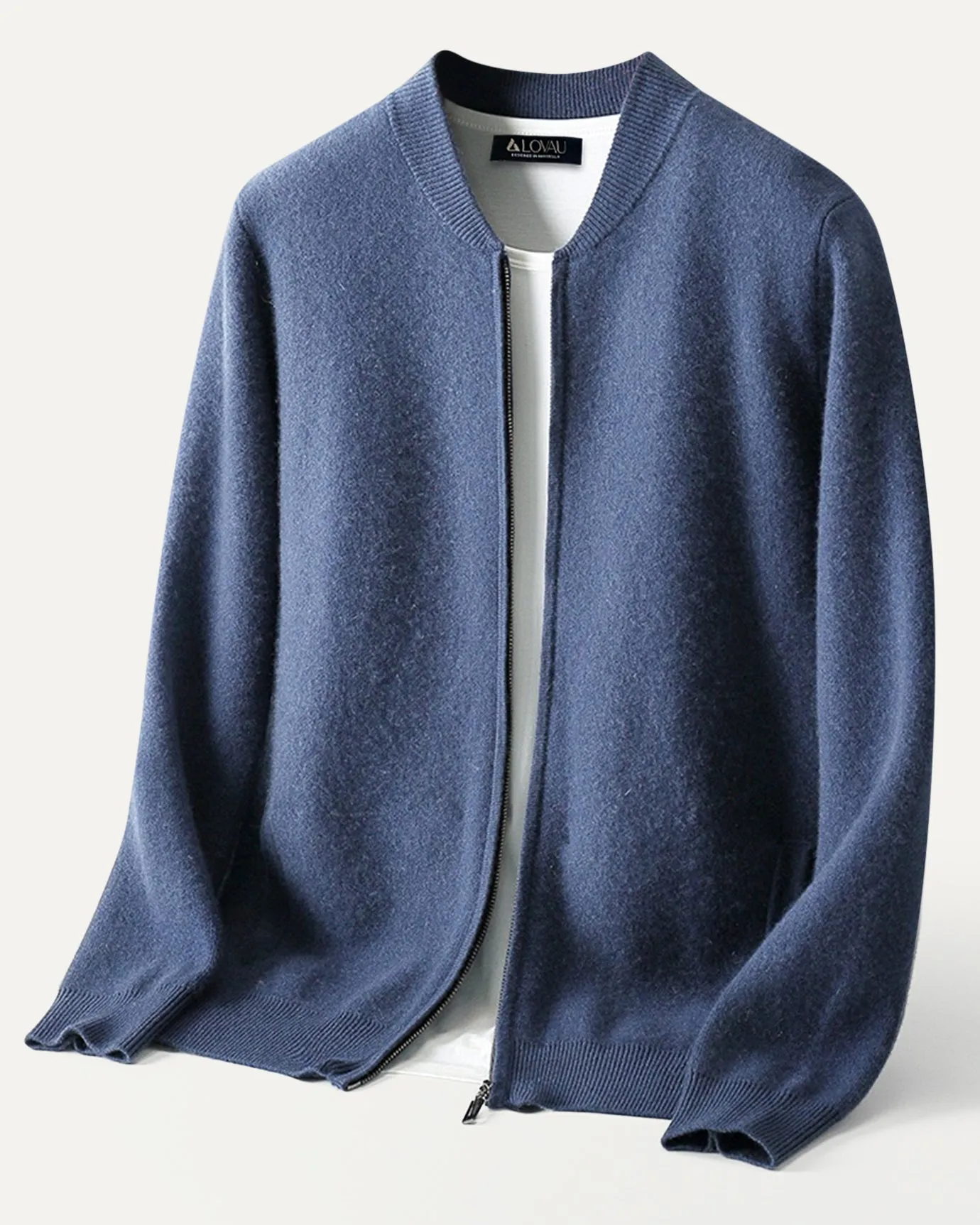 Lovau Round Neck Top Wool Jacket