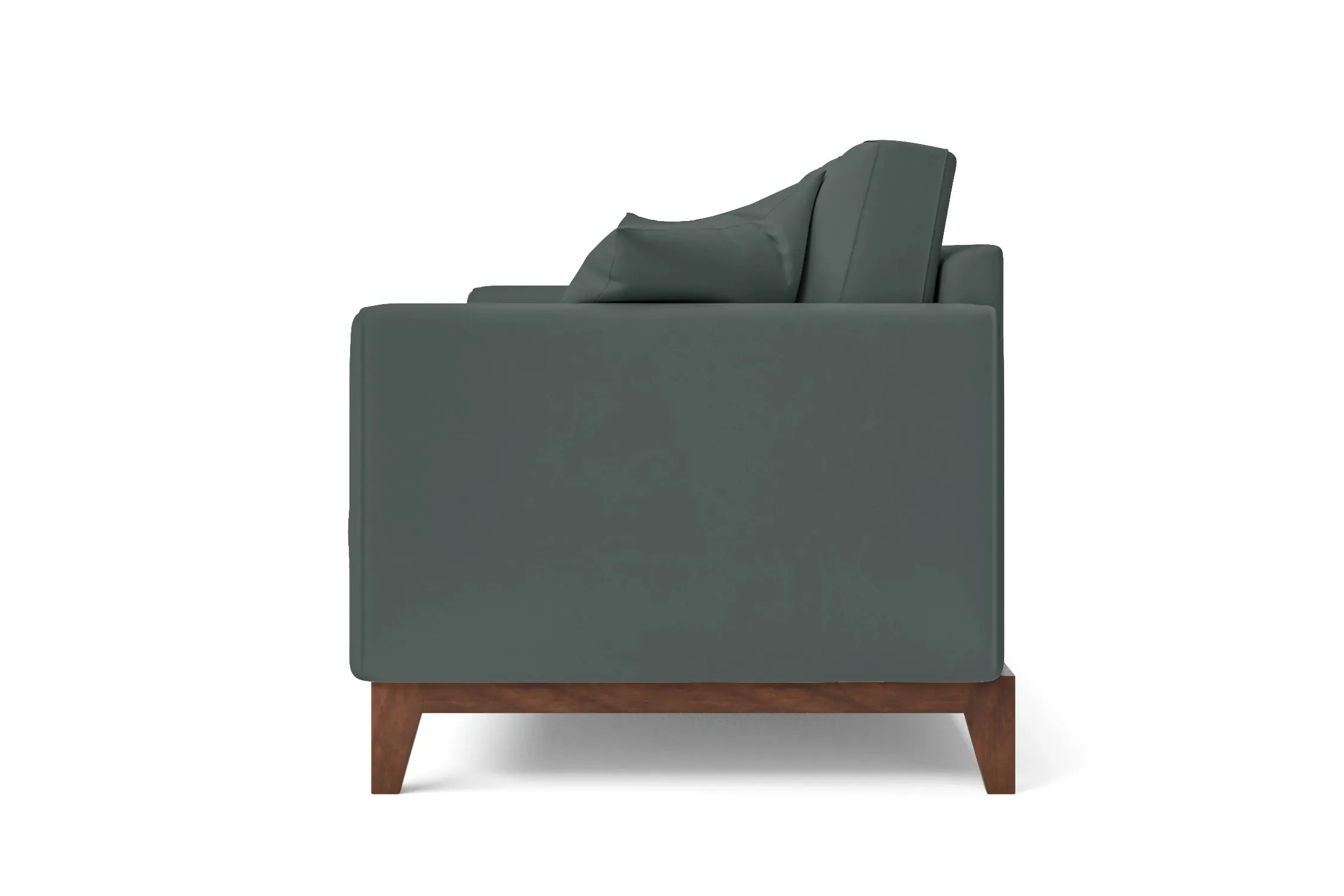 Lucca Armchair Dusky Turquoise Leather