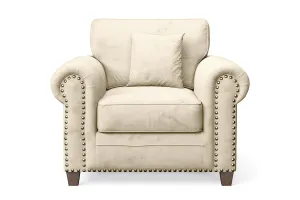 Marano Armchair Cream Velvet