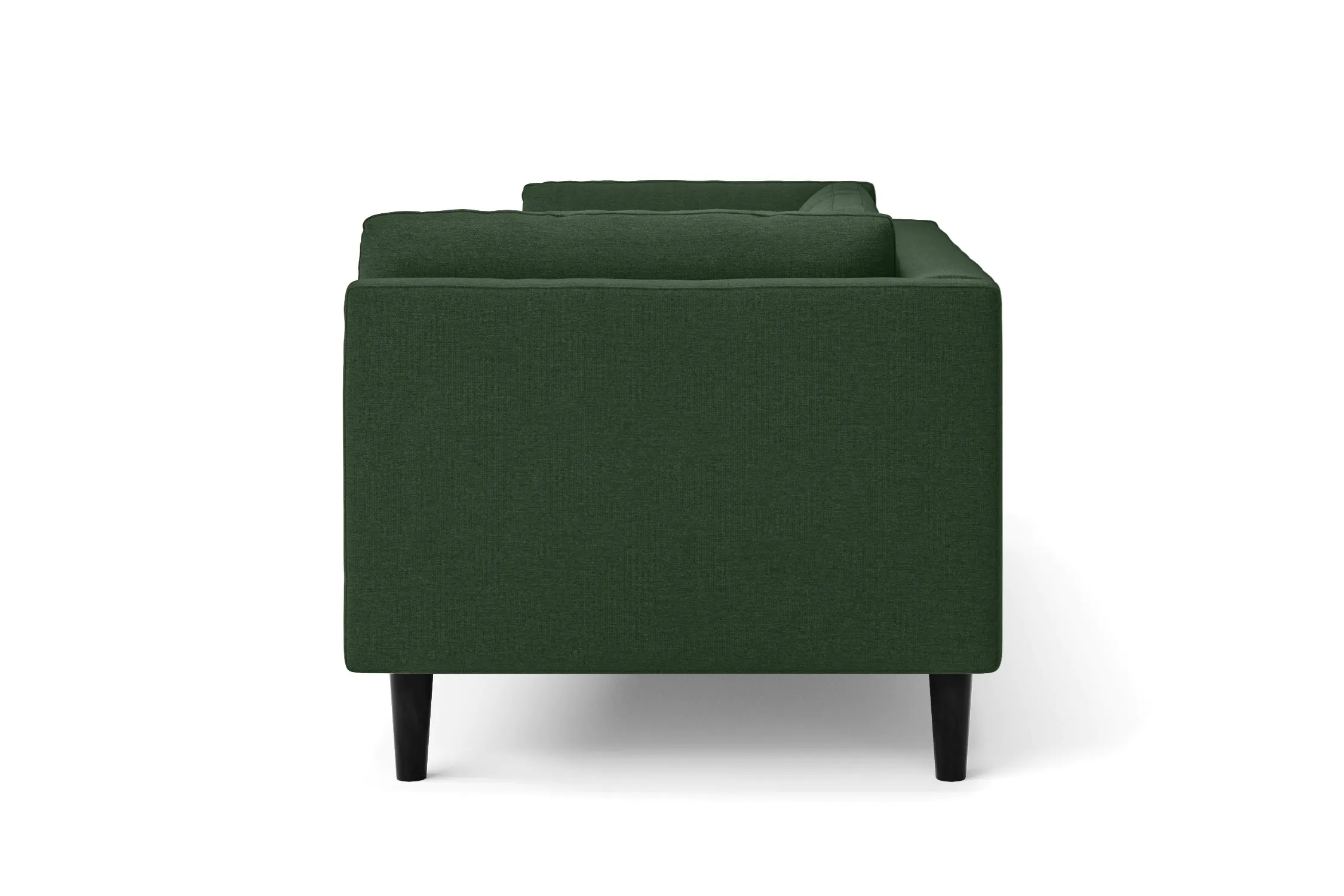 Matera Armchair Forest Green Linen Fabric