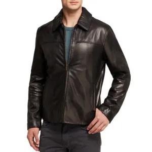 Men Designer Leather Jackets: Smooth