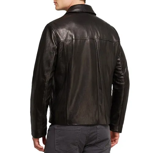 Men Designer Leather Jackets: Smooth