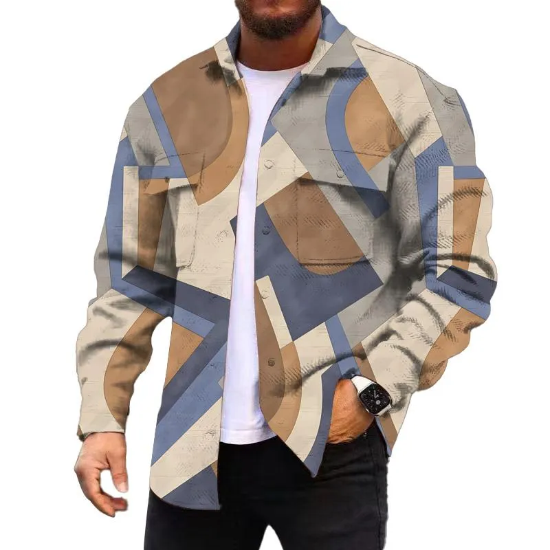 MEN'S FASHIONABLE CASUAL CORDUROY JACKET 58905998YM