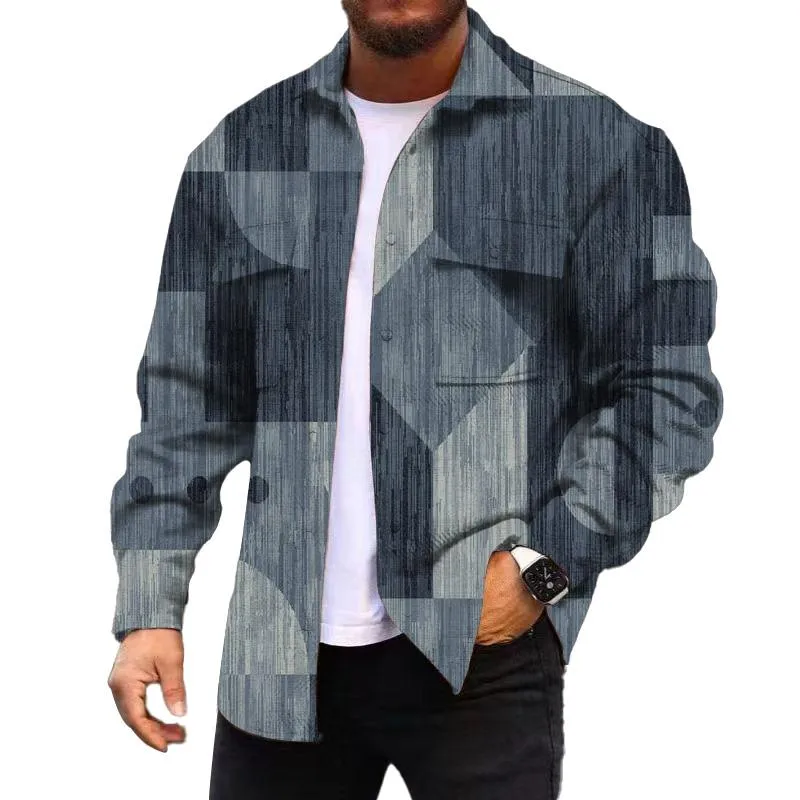 MEN'S FASHIONABLE CASUAL CORDUROY JACKET 78380013YM