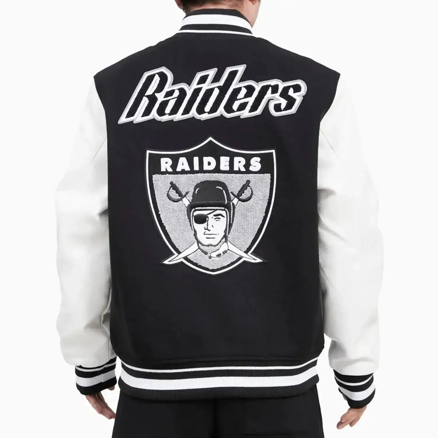 Men's Las Vegas Raiders NFL Wool Varsity Jacket