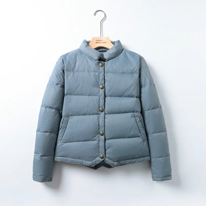 Minda™ | Retro Short Thermal Down Jacket