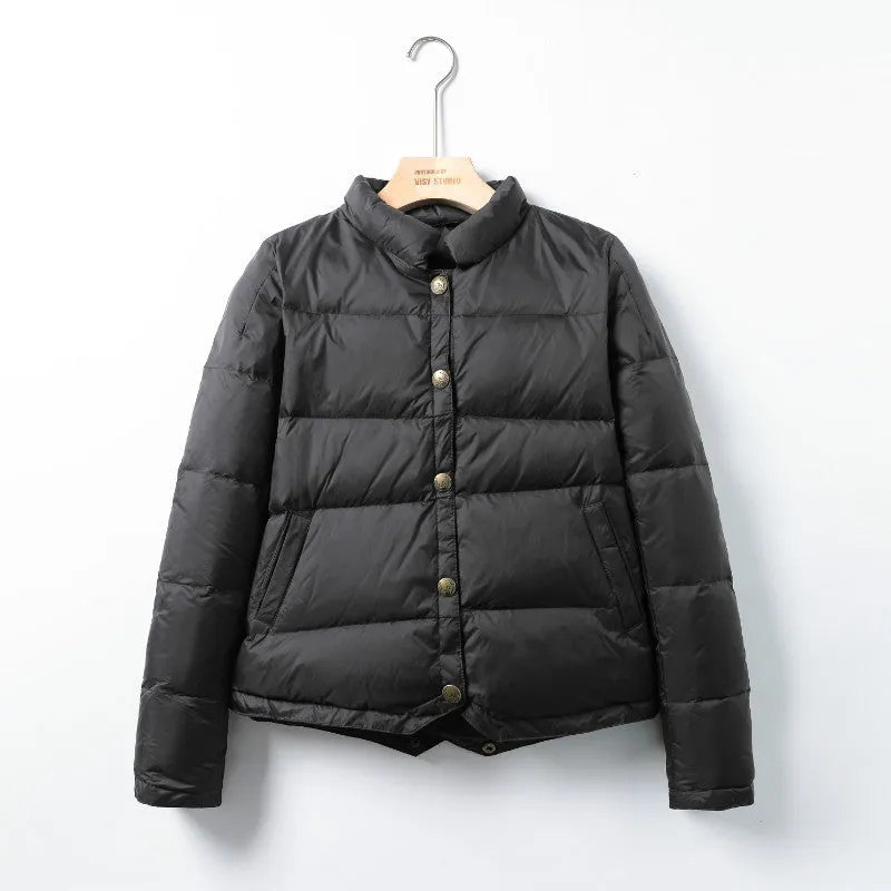 Minda™ | Retro Short Thermal Down Jacket