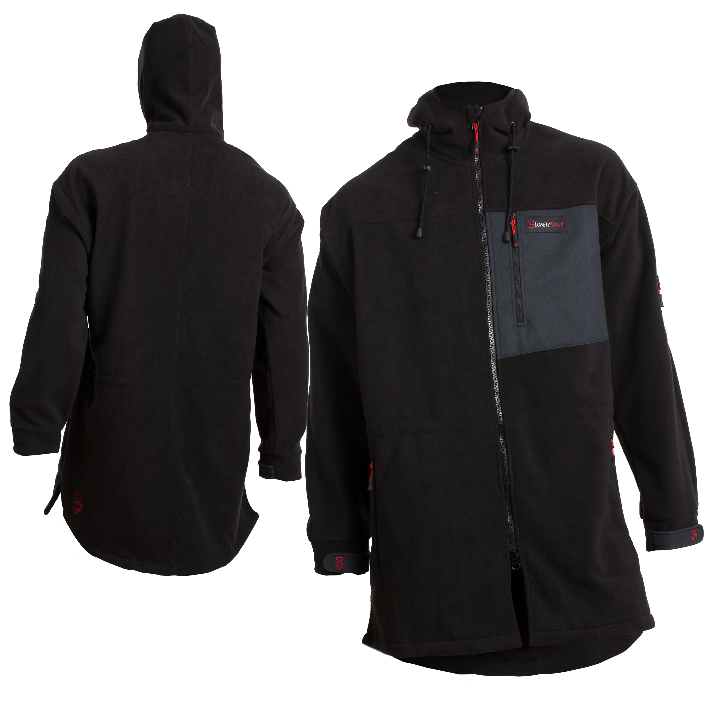 MOKAU FLEECE JACKET BLACK