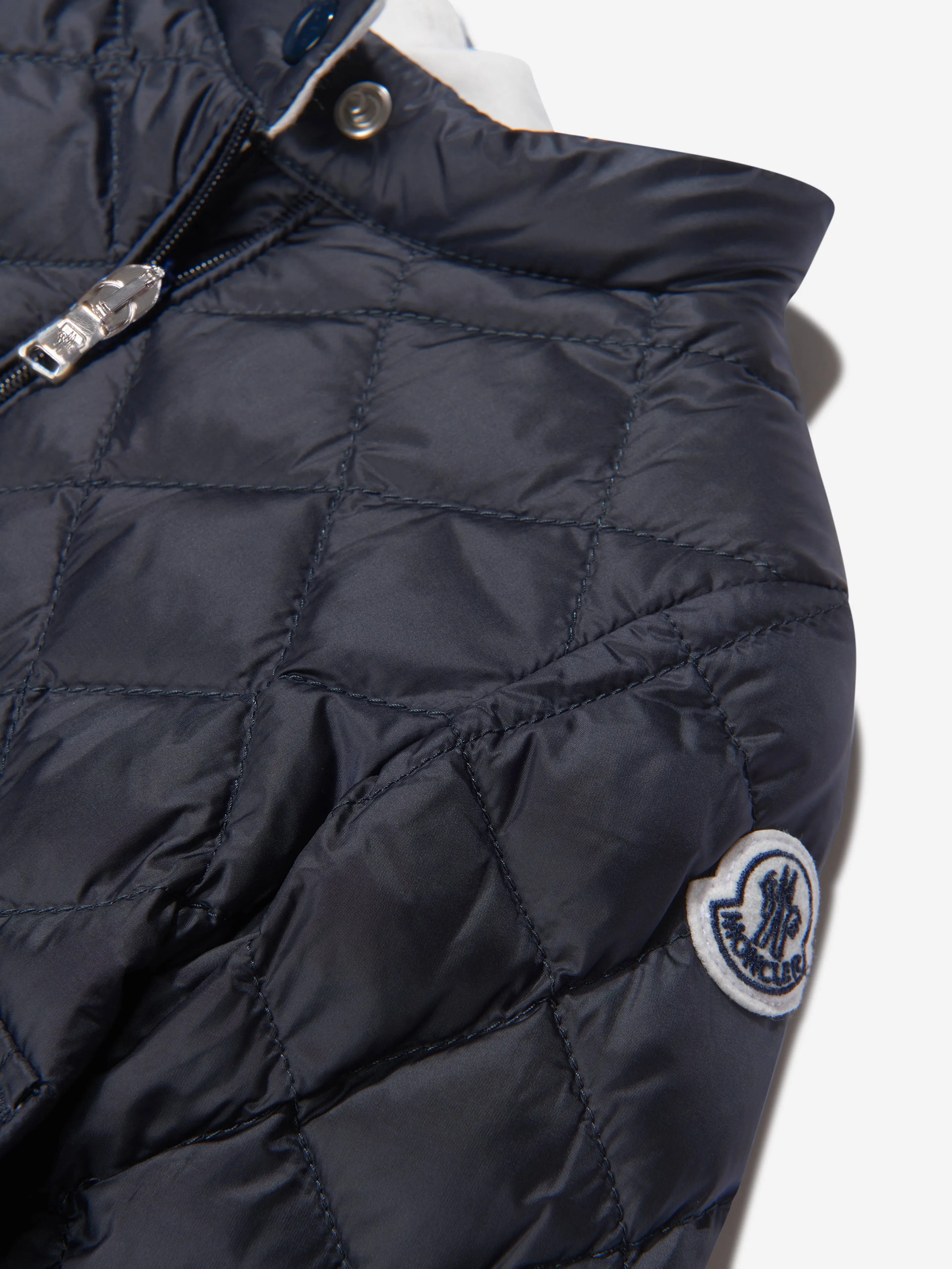 Moncler Enfant Baby Girls Down Quilted Binic Jacket