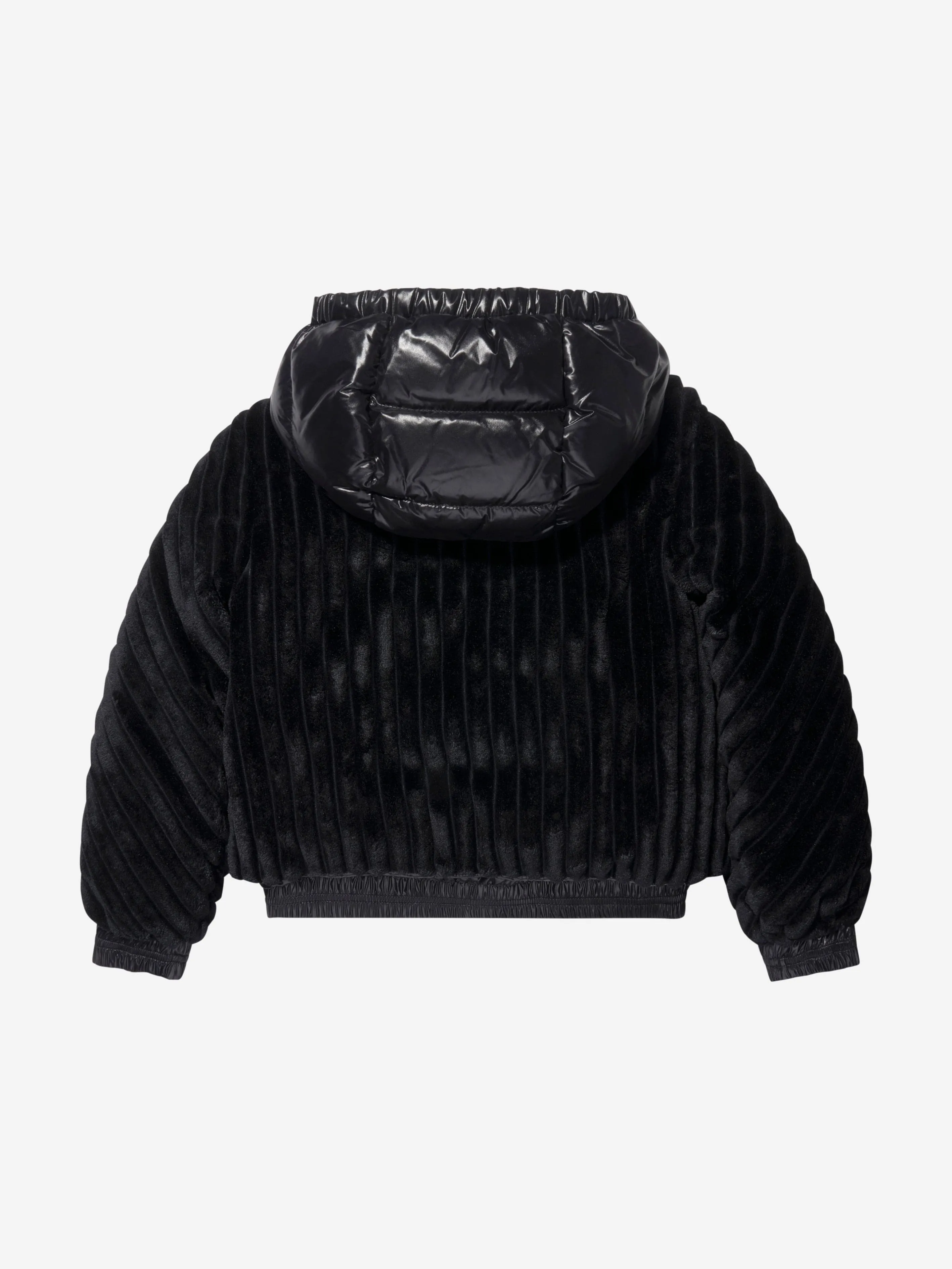 Moncler Enfant Girls Down Pedrix Jacket in Black