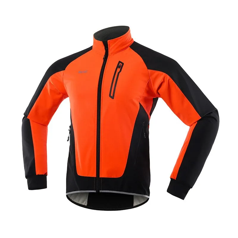 Nsqured "WinterShield Pro" Reflective Men's Cycling Jacket