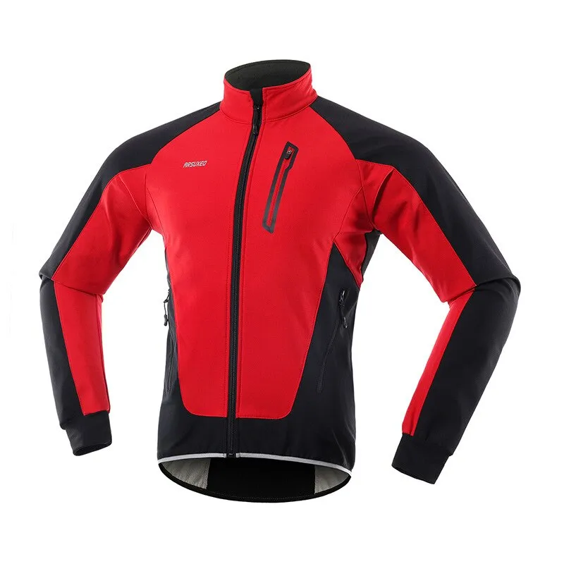 Nsqured "WinterShield Pro" Reflective Men's Cycling Jacket