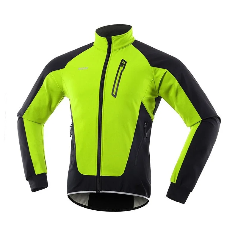 Nsqured "WinterShield Pro" Reflective Men's Cycling Jacket