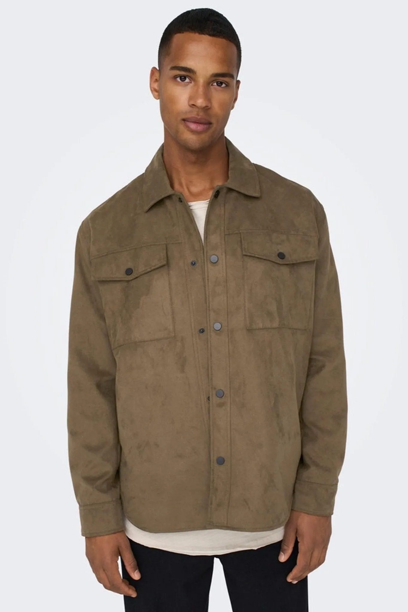 Penn Shirt Jacket - Cognac